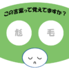 「尨毛」覚えていますか？